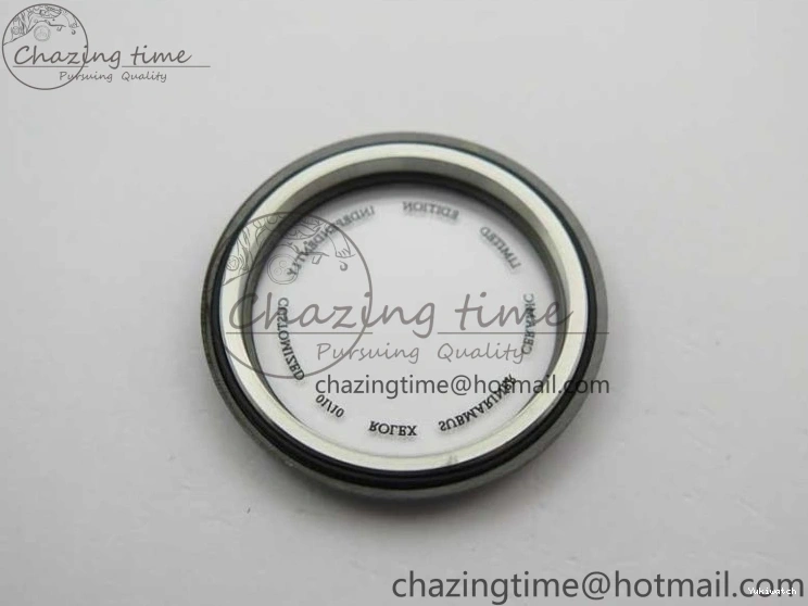 Edition SA3135 Black Black Green Strap Rubber Submariner Best 5GF Ceramic Dial on 40mm 0425